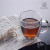 Wholesale New Design Trasparent Double Wall Glass with Wooden Lid