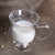 Wholesale Transparent New Design Double Wall Glass Cup with Handle
