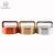 Decorative Insulated Customized Reusable Double Wall Glass Water Bottle with SS Tea Infuser 400ml