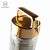 Decorative Insulated Customized Reusable Double Wall Glass Water Bottle with SS Tea Infuser 400ml