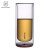 Unique Design Double Wall Glass with Gasket Round Shape for Drinking