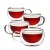 Perfect Insulated Tumbler Double Wall Insulated Glass Coffee Cups for Drinks Espresso Latte Beverage