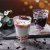 Glass for Juice Colorful Star Sequin Cup Handmade Double Wall Wine Glass Goblet Cup