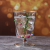 Glass for Juice Colorful Star Sequin Cup Handmade Double Wall Wine Glass Goblet Cup