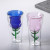 2023 Double-Decker Bottle Rose Shaped Red Wine Glass Drink Beer Glasses Gift for Christmas Valentine's Day Wedding Party