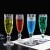 2024 Planner Solid Color Embossed Vintage Champagne Flute Glass Cocktail Coupe Colorful Diamond Champagne Glasses Wine Glasses
