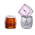 Amazon Hot Sales Creative Cute Bear Double Wall Glass Cup Insulated Amber Pink Clear Lovely Glasses Cups Water Milk Juice Mugs