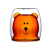 Amazon Hot Sales Creative Cute Bear Double Wall Glass Cup Insulated Amber Pink Clear Lovely Glasses Cups Water Milk Juice Mugs
