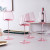 Valentines Day Gift 2023 Ins Creative Pink Flamingo Red Wine Glass Goblet Bevel European Crystal Champagne Wine Cup for Gifts