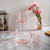 Valentines Day Gift 2023 Ins Creative Pink Flamingo Red Wine Glass Goblet Bevel European Crystal Champagne Wine Cup for Gifts