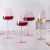 Valentines Day Gift 2023 Ins Creative Pink Flamingo Red Wine Glass Goblet Bevel European Crystal Champagne Wine Cup for Gifts