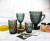 Glassware Colored Goblet Wine Glasses Water Glass Pressed Champagne High-ball Tumbler Cups Bowl