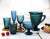 Glassware Colored Goblet Wine Glasses Water Glass Pressed Champagne High-ball Tumbler Cups Bowl
