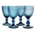 Vintage-Inspired Pattern 250Ml Amber Solid Color Embossed Engraved Vintage Glasses Wine Colored Glass Goblets Color Glass