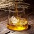 Fuji Mountain Whiskey Glass Shaped Custom Whisky Tumbler Wine Cocktail Glasses Cups for Home Restaurant