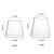 Fuji Mountain Whiskey Glass Shaped Custom Whisky Tumbler Wine Cocktail Glasses Cups for Home Restaurant