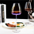 Amazon Top Seller Long Stem Transparent Luxury Goblet Wine Glasses Cheap Amber Goblets Glass and Crystal Goblets Vintage Glass