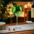 European Christmas Luxury Crystal Colorful Red Wine Glass Goblet Vintage Wine Cup Green Goblet Cup Glass for Couple Gift