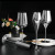 2023 Custom Rose Gold Copper Gold Plated Cocktail Wine Glasses Metal Goblet Champagne Flute Stainless Steel Red Wine Cup Glass