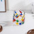 Hand Painted Tumbler Whisky Glass Crystal Multicolor Decompression Turn Shaker Glass Drink Cup Colored Rotating Liquor Glasses
