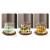 Hand Painted Tumbler Whisky Glass Crystal Multicolor Decompression Turn Shaker Glass Drink Cup Colored Rotating Liquor Glasses