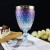 Wine Glass Goblet Cup Stemmed Colored Iridescent Glassware Rainbow for Home Custom Cheap Red CLASSIC Party Wedding Glassware