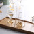 Creative Gold Rim Wine Cup Set Household Crystal Wine Whiskey Cup Blank Sublimation Espresso Glasses Small Bullet Shot Glass