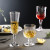 Ins Style Custom Drinking Water Glasses Unique Italian Diamond Shape Champagne Flutes Wine Goblet Cup Crystal Red Wine Glass Set