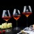 Elegant Handmade Crystal Burgundy Glass Goblet Daily Life Bar Wedding Different Designs Custom Logo Red Wine Glass