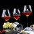 Elegant Handmade Crystal Burgundy Glass Goblet Daily Life Bar Wedding Different Designs Custom Logo Red Wine Glass