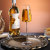 2022 Wholesale Perfect Clear Luxury Crystal Glass Wedding Party Red Wine Water Soda Juice Drinking Goblet
