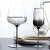 Wholesale European Vintage Glass Cups Whisky Cocktail Wine Glass Coupe Set Grey Smoke Creative Champagne with Black Stem Wedding