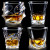 Bar Dedicated Luxury Modern Crystal Clear Whisky Glass Cup Whisky Glass