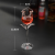 Bar Use Rose Petal Shaped Glass Goblets Rose Wine Glass Cocktail Glasses
