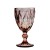 Colored Antique Amber Vintage Pastel Custom Wine Glass Crystal Glass Wine Glass Goblet for Wedding