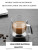 6.7oz Safe Non-toxic Double Glass Coffee Mug with Handle High Quality Glass Manufacturing Factory
