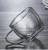 High Borosilicate Transparent Double Coffee Cup Resistant Tropical Handle Flower Cup 150ml 250ml