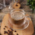 260ml Double Coffee Cups with Handles Transparent High Borosilicate Glass Tea Cup Fashion Lovers Mugs