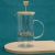 French Presss High Borosilicate Glass 304 Stainless Steel Plunger