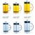 Wholesale Custom Glass French Press Strainer French Coffee Tea Press Glass with Stainless Steel Filter