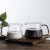 2022 New Product Glass Coffee Server with Colored Handle