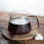 2022 New Product Glass Coffee Server with Colored Handle