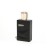 Matte Black Perfume Bottle with Gold Cap New Design Luxury Perfume Empty Bottle Glass Perfume Spray Bottle 100ml