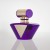 Unique Custom Portable Empty Triangle Shape Spray Glass Square 50 Ml Colorful Perfume Bottle Perfume Atomizer