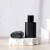 30ml 50ml 100ml New Trend Matte Black Flat Square Refillable Perfume Glass Empty Bottle