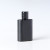 30ml 50ml 100ml New Trend Matte Black Flat Square Refillable Perfume Glass Empty Bottle