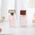 50ml 100ml Wholesale Square Clear Hand Polished Glass Bottle for Perfume with Spray Lid