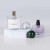 Low MOQ 50ml Crimp Neck Empty Clear Glass Perfume Bottles with Pump Sprayer