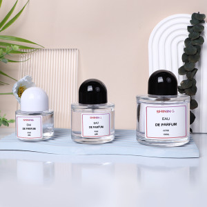 Mold Opening Desgin 50ml 100ml Fine Mist Fragrance Spray Bottle Perfume Glass Bottle with Cap