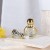 8ml Middle Eastern Luxury Style Fancy Refillable Electroplated Glass Roll on Perfume Bottle